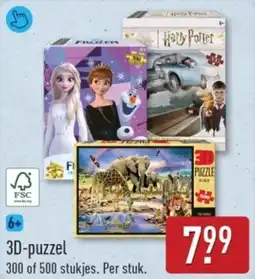 ALDI 3D-puzzel aanbieding
