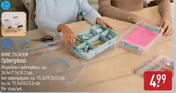 ALDI Home creation Opbergdoos aanbieding