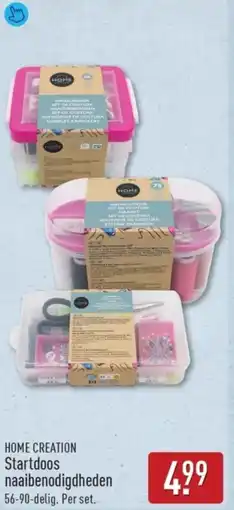 ALDI Home creation startdoos naaibenodigdheden aanbieding