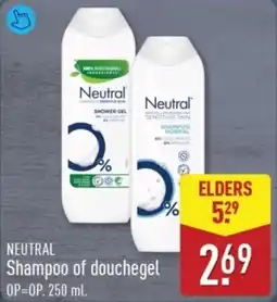 ALDI Neutral Shampoo of douchegel aanbieding