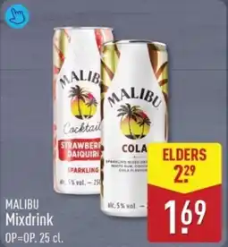 ALDI Malibu Mixdrink aanbieding