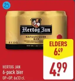 ALDI Hertog Jan 6-pack bier aanbieding