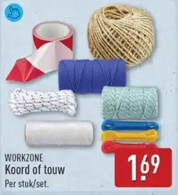 ALDI Workzone koord of touw aanbieding