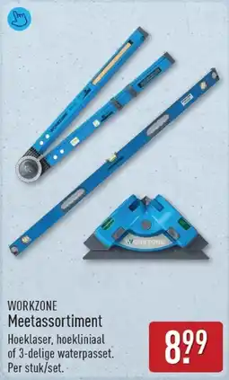 ALDI Workzone Meetassortiment aanbieding