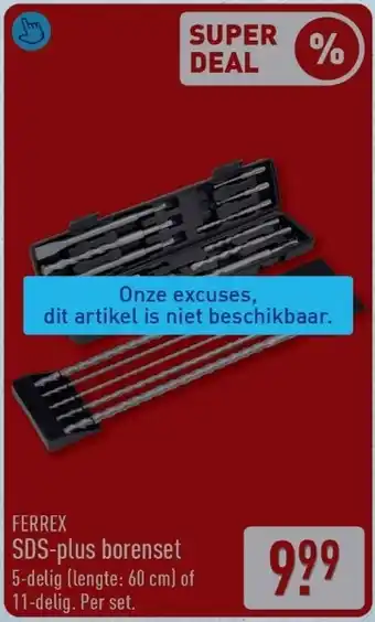 Ferrex SDS-plus borenset