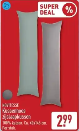 ALDI Novitesse Kussenhoes Zijslaapkussen aanbieding