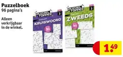 Kruidvat Puzzelboek aanbieding