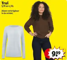 Kruidvat Trui aanbieding