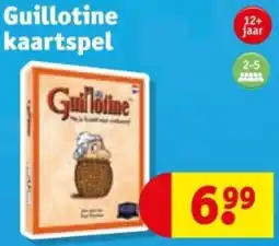 Kruidvat Guillotine kaartspel aanbieding