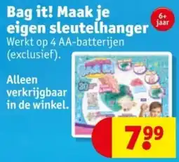 Kruidvat Bag it! Maak je eigen sleutelhanger aanbieding