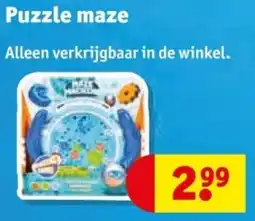 Kruidvat Puzzle maze aanbieding