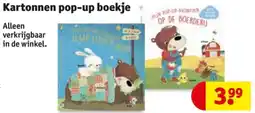 Kruidvat Kartonnen pop-up boekje aanbieding