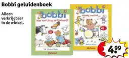 Kruidvat Bobbi geluidenboek aanbieding
