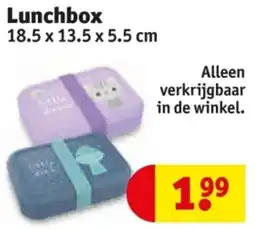 Kruidvat Lunchbox aanbieding