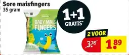 Kruidvat Sore maisfingers aanbieding