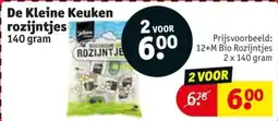 Kruidvat De Kleine Keuken rozijntjes aanbieding