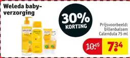 Kruidvat Weleda Babyverzorging aanbieding