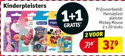 Kruidvat pleister Mickey Mouse aanbieding