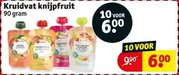 Kruidvat Kruidvat knijpfruit aanbieding