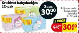 Kruidvat Kruidvat babydoekjes aanbieding