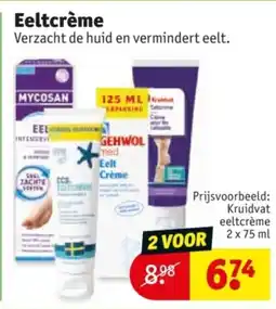 Kruidvat Eeltcrème aanbieding