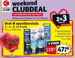 Kruidvat Oral-B opzetborstels aanbieding