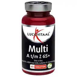 Trekpleister Lucovitaal Multi A t/m Z 65+ Tabletten aanbieding