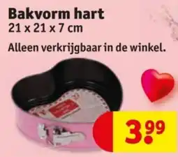 Kruidvat Bakvorm hart aanbieding