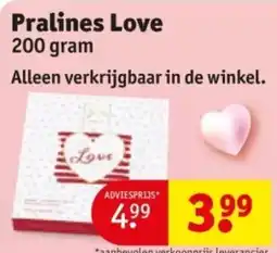 Kruidvat Pralines Love aanbieding