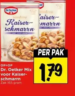 Vomar Voordeelmarkt Dr. Oetker Mix voor Kaiser- schmarrn aanbieding