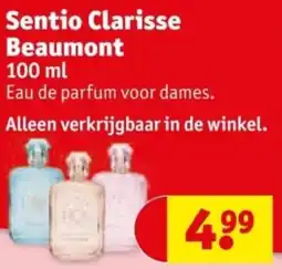 Kruidvat Sentio Clarisse Beaumont aanbieding