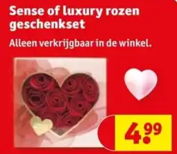 Kruidvat Sense of luxury rozen geschenkset aanbieding