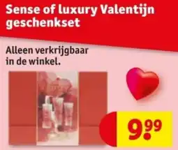 Kruidvat Sense of luxury Valentijn geschenkset aanbieding