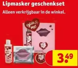 Kruidvat Lipmasker geschenkset aanbieding