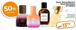 Trekpleister Mexx, Bruno Banani, David Beckham en Adidas aanbieding