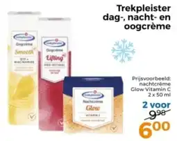 Trekpleister Trekpleister dag, nacht en oogcrème aanbieding