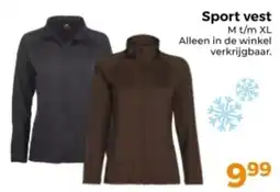 Trekpleister Sport vest aanbieding