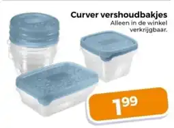 Trekpleister Curver vershoudbakjes aanbieding