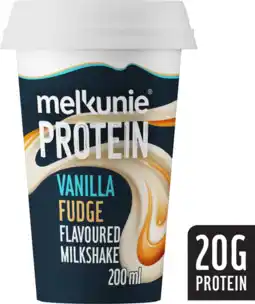 Albert Heijn Melkunie Protein milkshake vanille fudge aanbieding