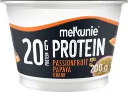 Albert Heijn Melkunie Protein kwark passionfruit papaya aanbieding