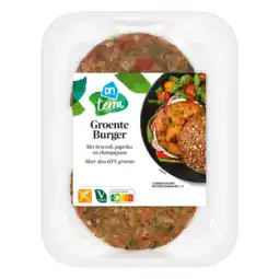 Albert Heijn AH Terra Groenteburger broccoli paprika aanbieding