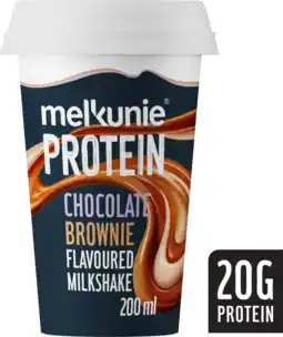 Albert Heijn Melkunie Protein milkshake chocolate brownie aanbieding