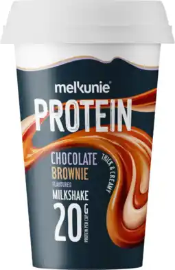 Albert Heijn Melkunie Protein milkshake chocolate brownie aanbieding
