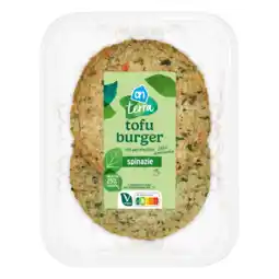 Albert Heijn AH Terra Tofu burger spinazie aanbieding
