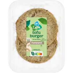 Albert Heijn AH Terra Tofu burger champignon aanbieding