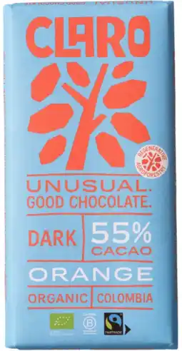 Albert Heijn Claro Reep 55% dark orange aanbieding