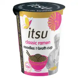 Albert Heijn Itsu Classic ramen noodles & broth cup aanbieding