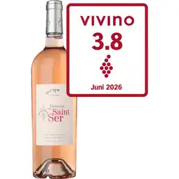 Albert Heijn Domaine de Saint Ser Rosé biodynamic wine aanbieding