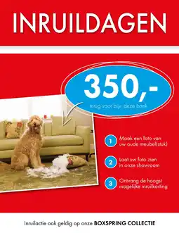 Woonsquare Boxspring collectie aanbieding