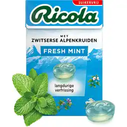 Albert Heijn Ricola Fresh mint aanbieding
